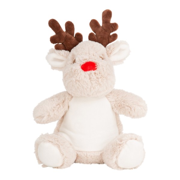 Mumbles Printme Ren Plushleksak En Storlek Brun Brown One Size