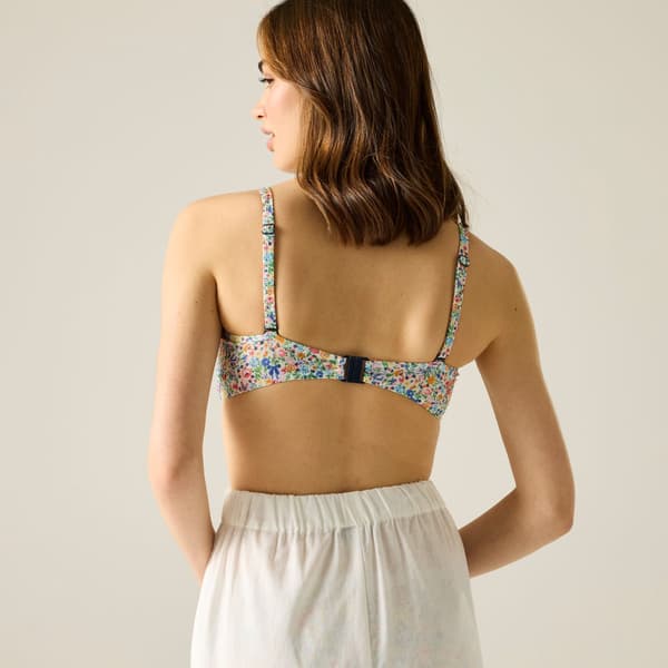 Regatta Dam Cath Kidston Harmony Ditsy Bikiniöverdel 14 Cream 14 UK