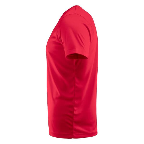 Printer RED Herr Run Active T-shirt 4XL Röd Red 4XL