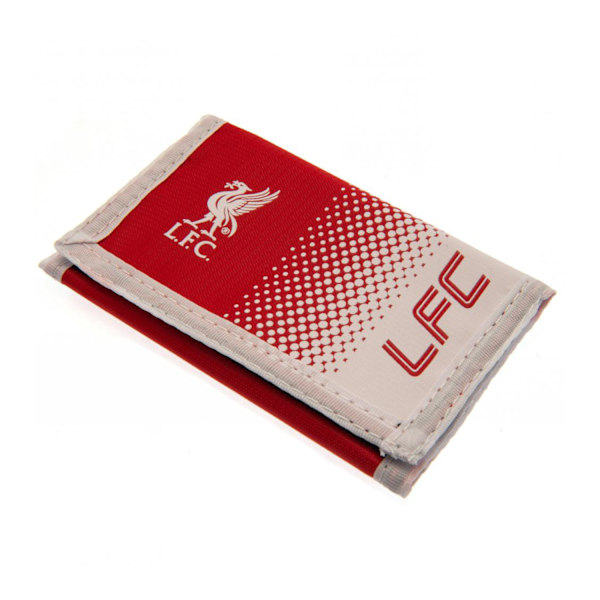 Liverpool FC Touch Fastening Fade Design Nylon Wallet One Size Red/White One Size