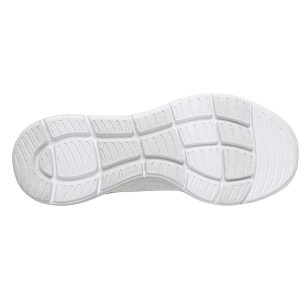 Skechers Dam Sketch-Air Dynamight Träningsskor 6.5 UK Vit White/Silver 6.5 UK