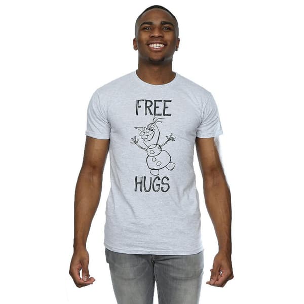 Frozen Herr T-shirt L Grå Grey L