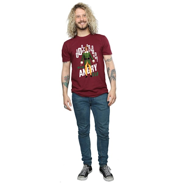 Elf Herr Angry Elf T-shirt L Bourgogne Burgundy L