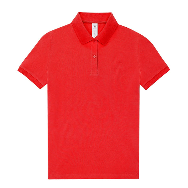 B&C Dam/Dam My Polo Shirt 8 UK Röd Red 8 UK