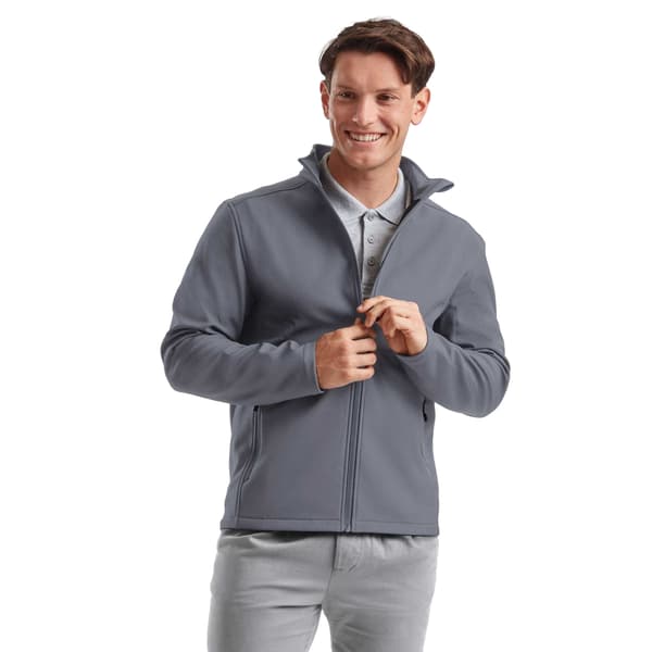 Russell Herr Essential Soft Shell Jacka S Iron Grey Iron Grey S