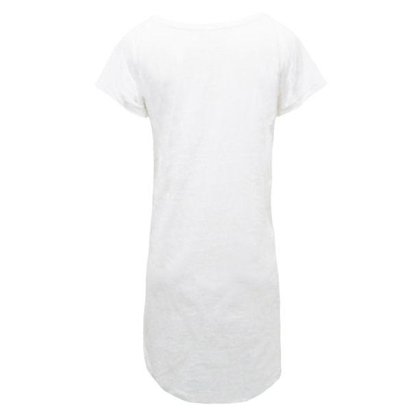 Mantis Dam/Damer Lös Passform T-Shirt Klänning S Vit White S