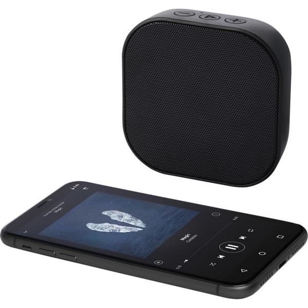 Stark 2.0 Återvunnen ABS-plast Bluetooth-högtalare En storlek Solid Solid Black One Size