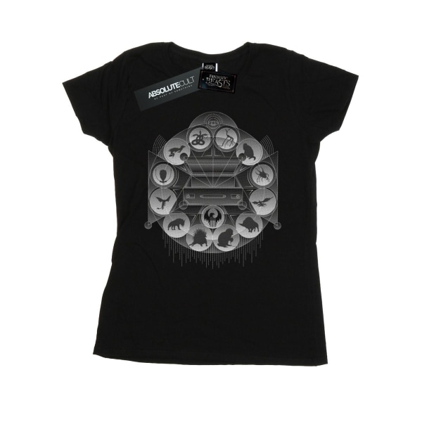 Fantastic Beasts Dam/Dam MACUSA Beasts Cotton T-shirt S B Black S