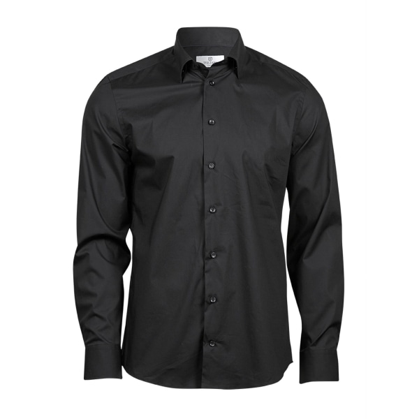 Tee Jays Stretch Shirt för män S Svart Black S