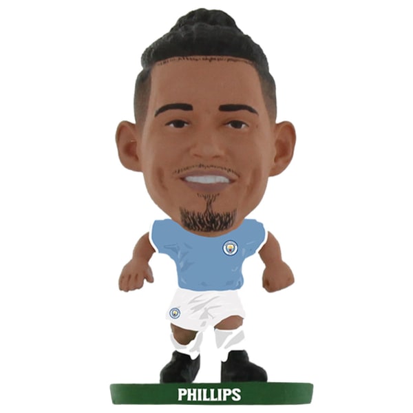 Manchester City FC Kalvin Phillips SoccerStarz fotbollsfigur Blue/White/Green One Size