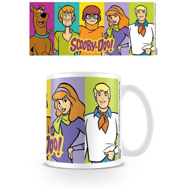 Scooby Doo-karaktärer Mugg En Storlek Flerfärgad Multicoloured One Size