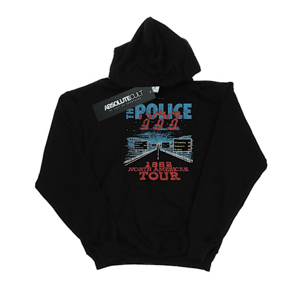 The Police Boys North American Tour V2 Hoodie 7-8 år Svart Black 7-8 Years