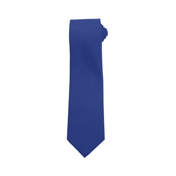 Premier Tie - Herrs enfärgad slips till jobbet, en storlek, kunglig blå Royal One Size