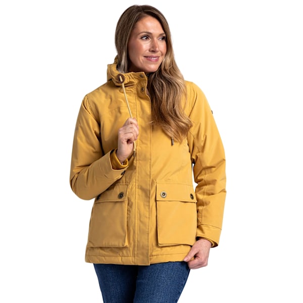 Trespass Womens/Ladies Token Vattentät Jacka XL Honeybee Honeybee XL