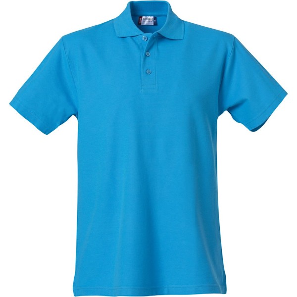 Clique Basic Pikétröja för Män L Turkos Turquoise L