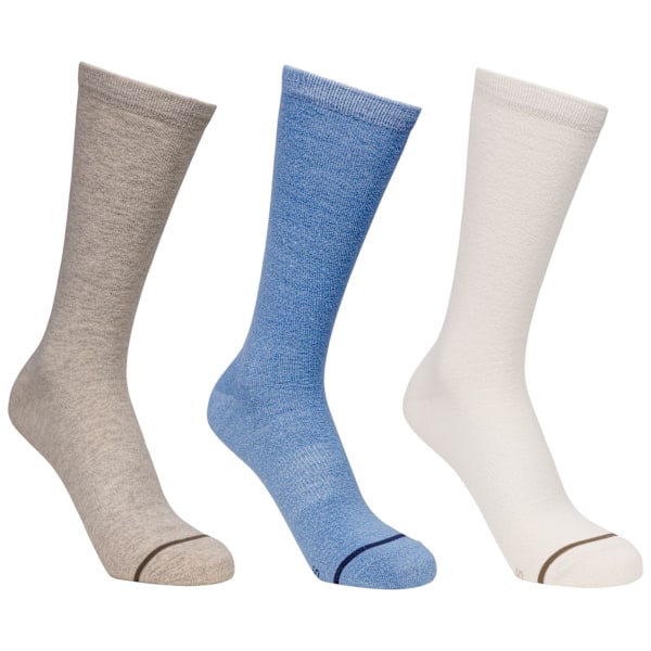 Trespass Unisex Adult Heathan Socks (3-pack) 3 UK-6 UK Oatmi Oatmilk/Cream/Storm Blue 3 UK-6 UK