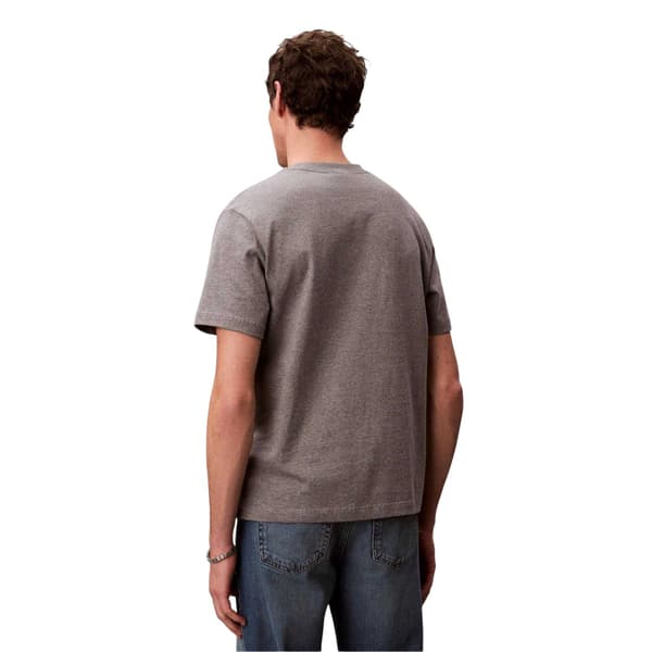 Calvin Klein Herr Logotyp T-shirt S Medium Ljusgrå Medium Heather Grey S