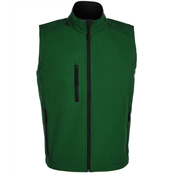 SOLS Herr Rallye Soft Shell Bodywarmer Jacka L Flaskgön Bottle Green L