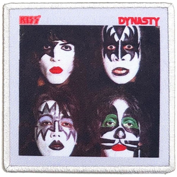 Kiss Dynasty Standard Iron On Patch En one size Flerfärgad Multicoloured One Size