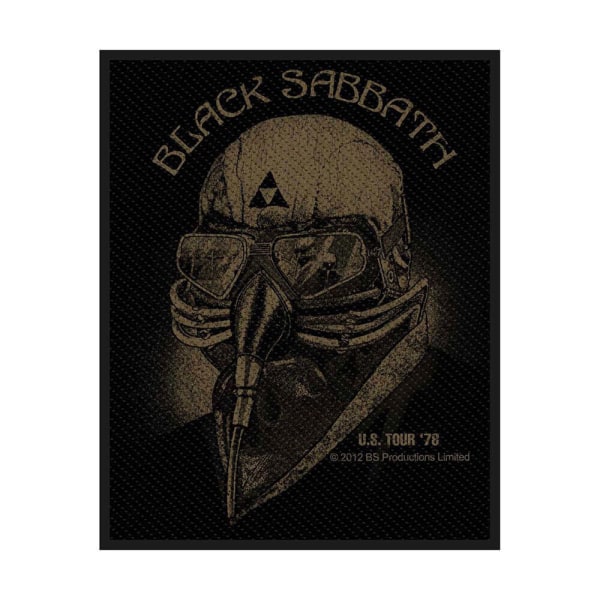 Black Sabbath US Tour 1978 Patch One Size Svart/Brun Black/Brown One Size