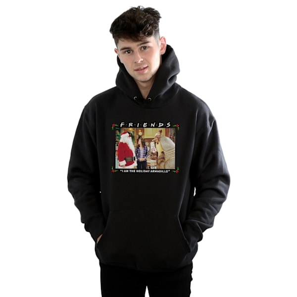 Friends Mens I Am The Holiday Armadillo Hoodie XL Svart Black XL