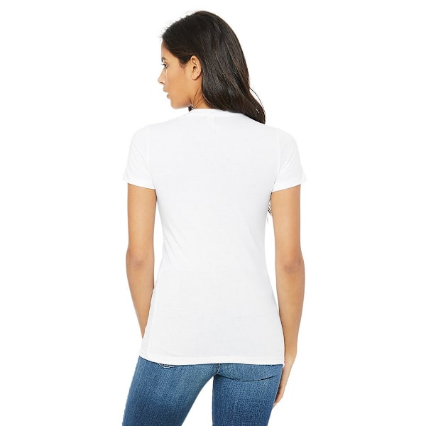 Bella + Canvas Dam/Damer The Favourite T-Shirt XL Vit White XL