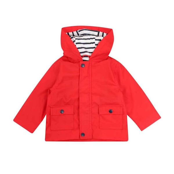 Larkwood Baby Boys Regnjacka 12-18 Månader Röd Red 12-18 Months