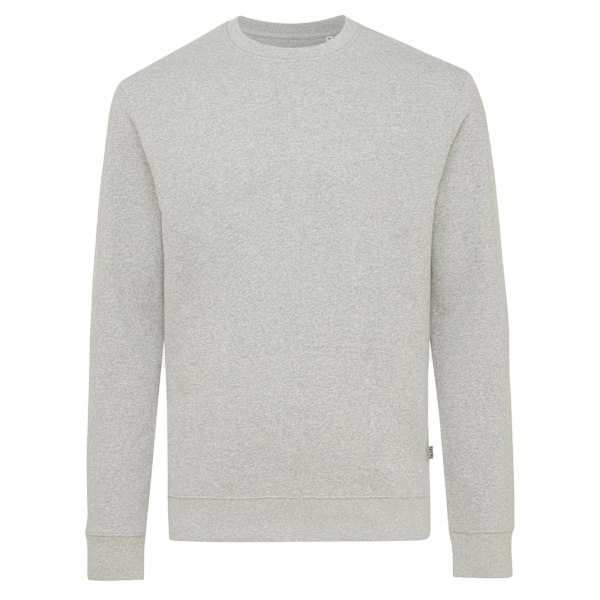Iqoniq Unisex Vuxen Denali Återvunnen Bomull Ofärgad Sweatshirt 4X Heather Grey 4XL