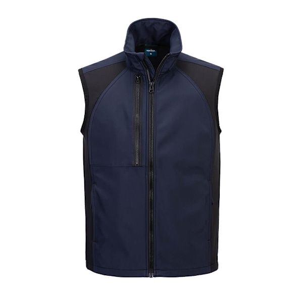 Portwest Herr WX2 Eco 2-lagers Softshell Kroppsvärmare XXL Mörkblå Dark Navy XXL