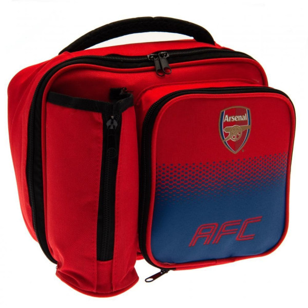 Arsenal FC Official Fade Pattern Lunch Bag One Size Röd/Blå Red/Blue One Size