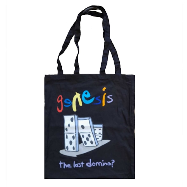 Genesis The Last Domino? Tote Bag One Size Svart Black One Size