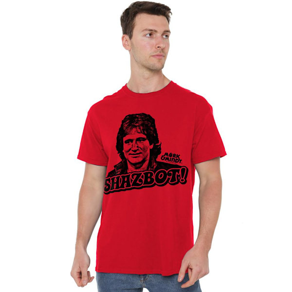 Mork And Mindy Herr Shazbot T-Shirt XL Röd Red XL