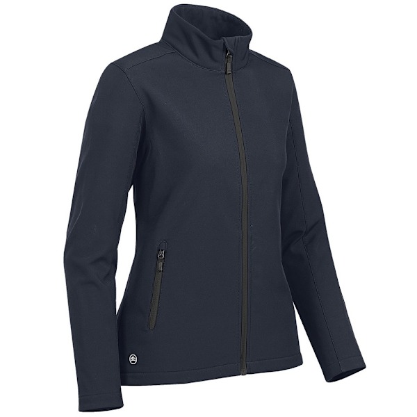 Stormtech Dam/Kvinnor Orbitor Softshell Jacka XL Marin/Kol Navy/Carbon XL