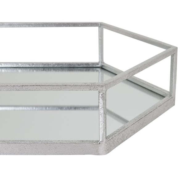 Hill Interiors Hexagon Brickset (2-pack) 9cm x 43cm x 50cm S Silver 9cm x 43cm x 50cm