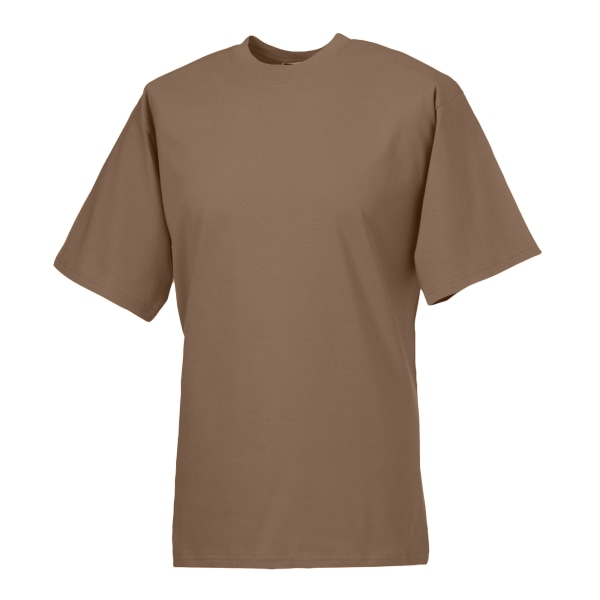 Jerzees Colours Classic T-shirt för män, kortärmad, XS, mocca Mocha XS