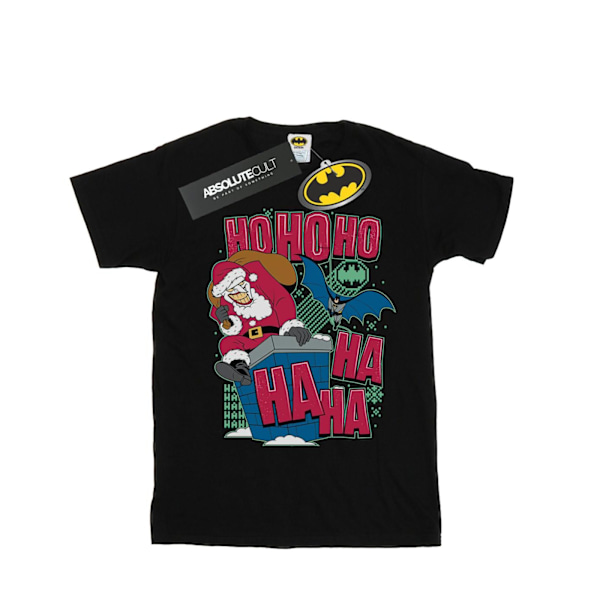 DC Comics Dam/Kvinnor Batman Och Joker Ha Ha Ha Ho Ho Ho Bomull Black XXL