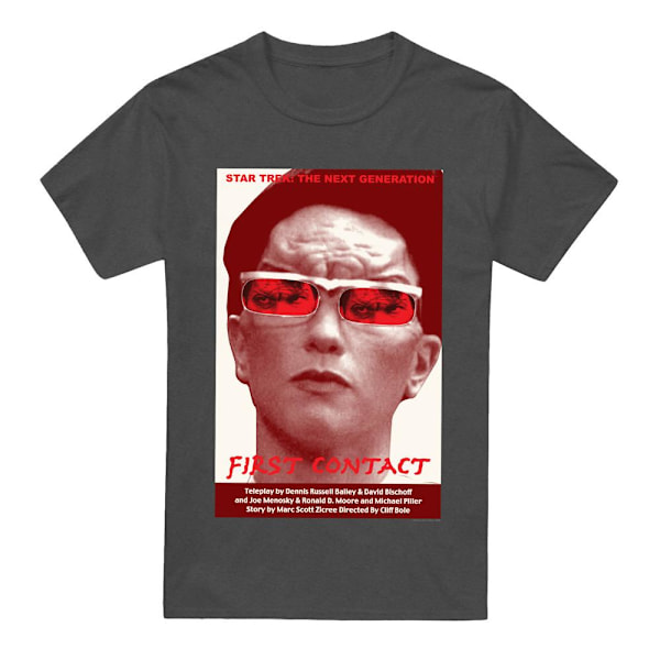 Star Trek Unisex Vuxen The Next Generation Säsong 4 Avsnitt 15 Charcoal S