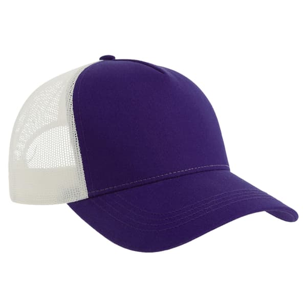 Atlantis Rapper 5-panels Bomull Hållbar Truckerkeps One Size Olive/Black One Size