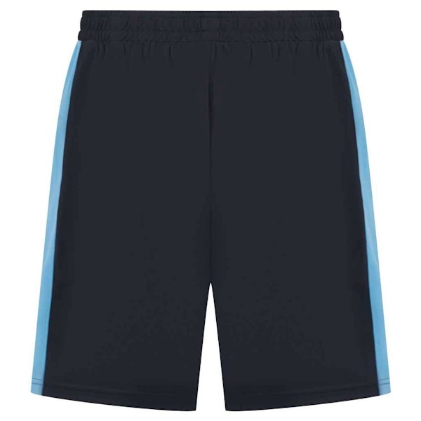 Finden & Hales Barn/Barn Knäppta Sweatshorts med Fickor och Dragkedja 1 Navy/Sky Blue 13 Years