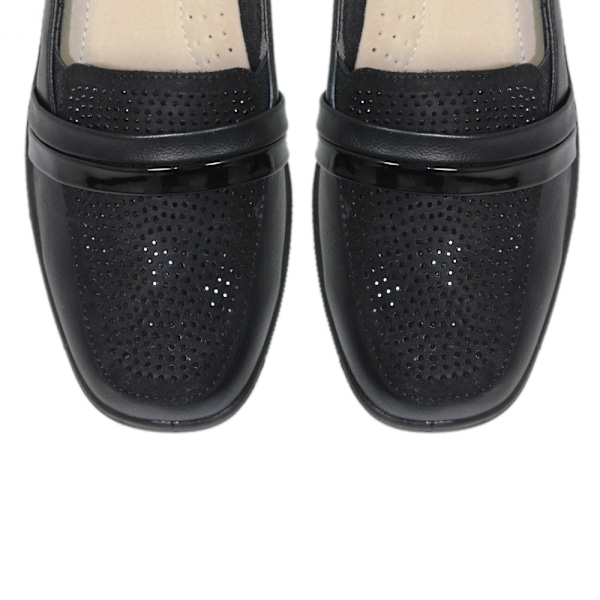 Lunar Dam/Dam Esther Casual Skor 4 UK Svart Black 4 UK