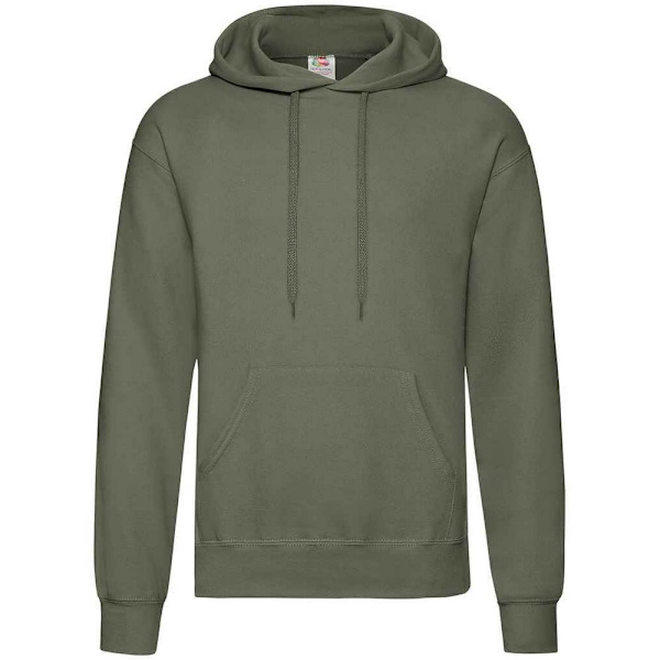 Fruit Of The Loom Vuxen Unisex Klassisk Huvtröja XL Cl Classic Olive XL