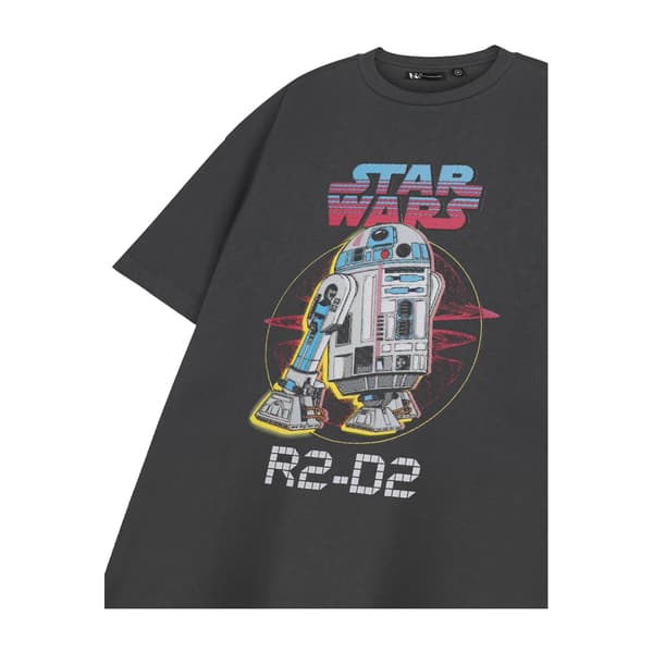 Star Wars Herr R2-D2 Kortärmad T-shirt XL Grå Grey XL