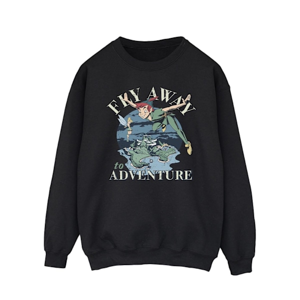 Disney Herr Peter Pan Fly Away To Adventure Sweatshirt L Svart Black L