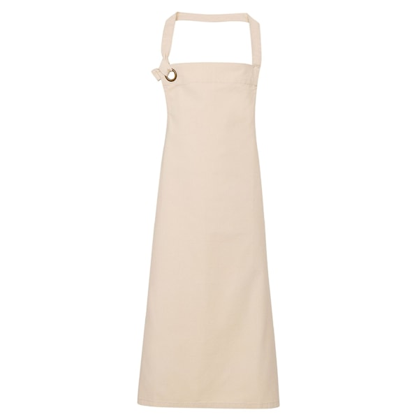 Premier Unisex Calibre Heavy Cotton Canvas Haklappsförkläde One Size N Natural One Size