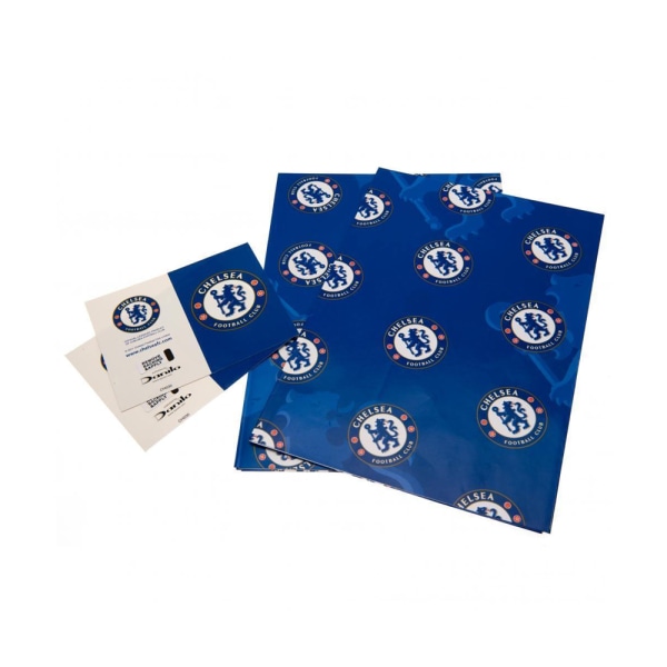 Chelsea Paper Presentpapper Set One Size Blå/Vit Blue/White One Size