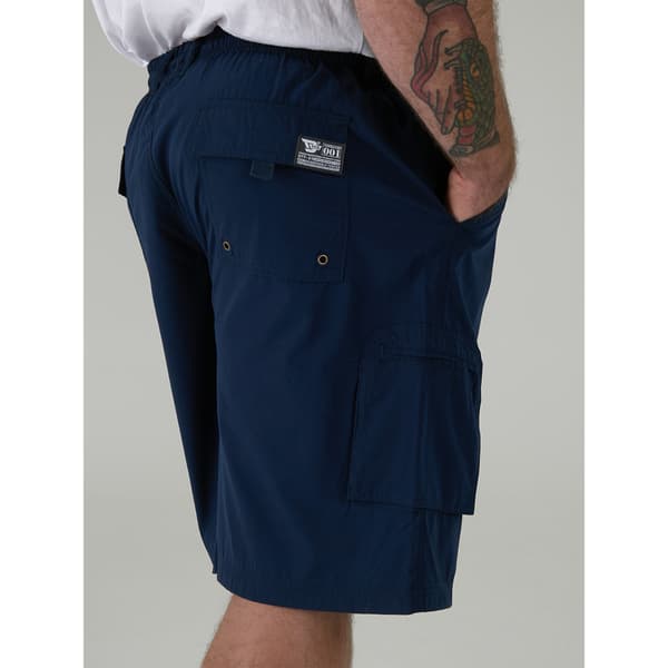 Duke Herr D555 Nick Cargo Shorts med Elastisk Midja M Marinblå Navy M