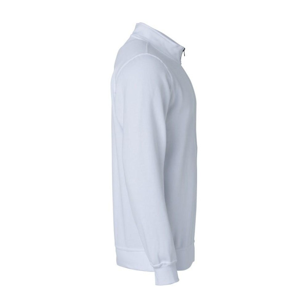 Clique Unisex Vuxen Basic Half Zip Sweatshirt S Vit White S