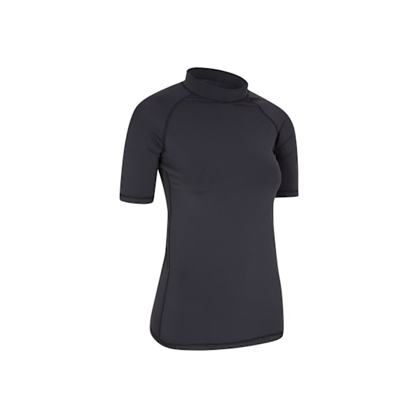 Mountain Warehouse Dam/Kvinnors UV-skydd Rash Guard 14 UK Black 14 UK