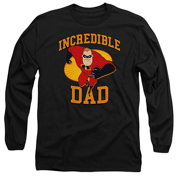 The Incredibles Unisex Vuxen Incredible Dad T-Shirt XXL Svart Black XXL