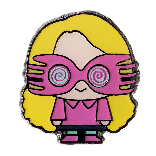 Harry Potter Officiell Chibi Luna Lovegood Badge One Size Multic Multicolour One Size